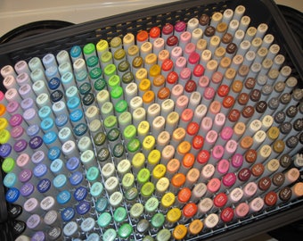Copic Marker Storage Box Holds & Organizes 300 Sketch (NO Markers Included)