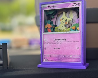 Pokemon Shadow Box - Mimikyu