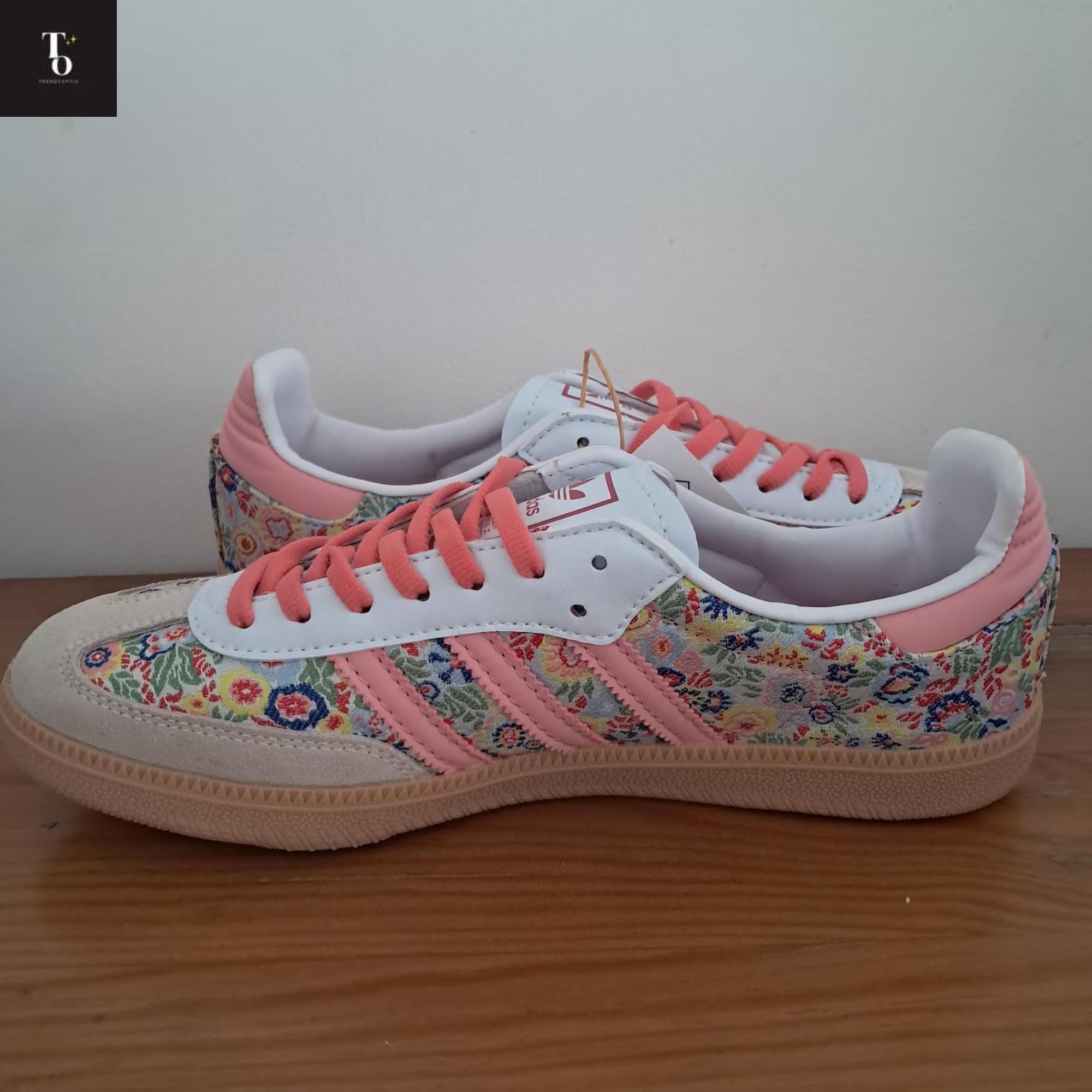 adidas gazelle silver green womens Aged Thicc Laces main image 0