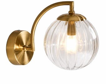 Luxury Wall Sconce – Modern Glass Globe Light