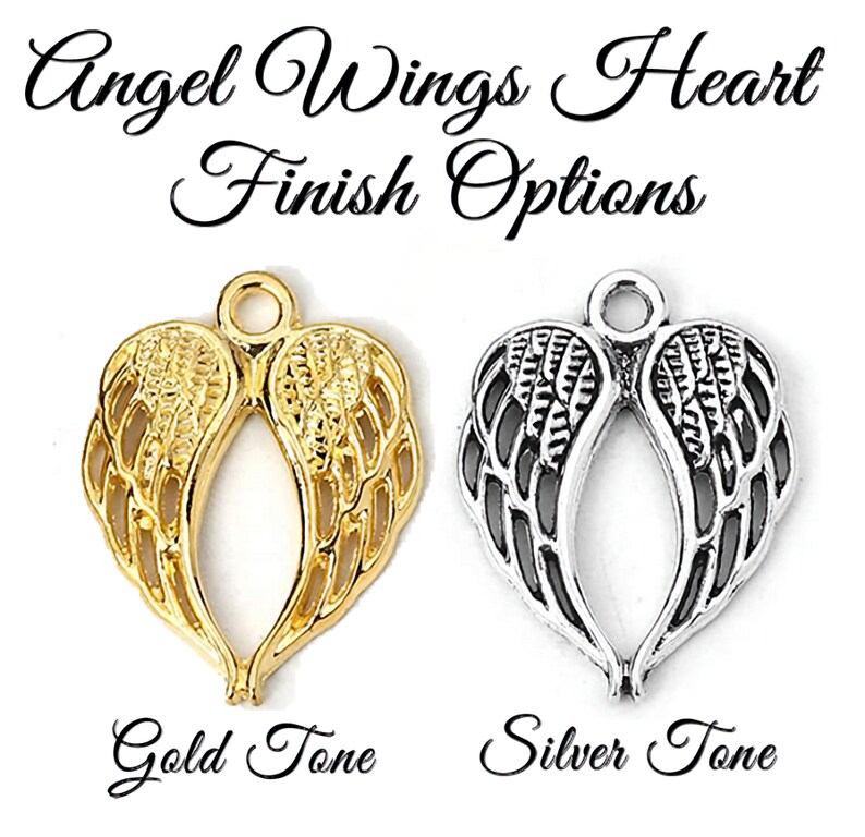 Angel Wings Heart Wedding Brooch, Memorial Wedding Pin, Memorial Brooch, Memorial Jewelry Kilt Pin, Mother of the Bride, Boutonnière Pin image 5