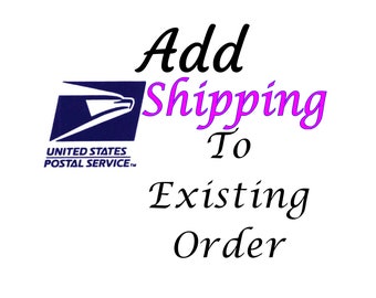 SHIPPING added after ordering