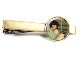 Custom Photo Tie Clip