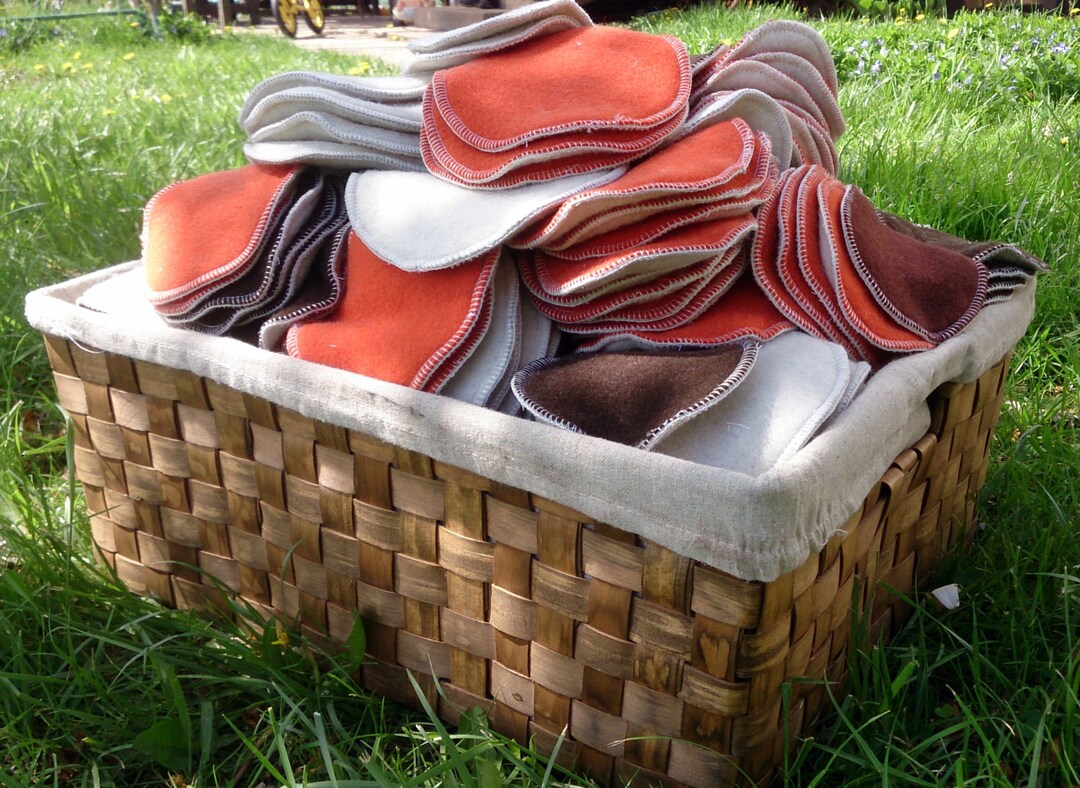 20 Pair 100 Merino Wool Nursing Pads Set / Pack / Breastfeeding Pads One Pair 2 Pieces Two