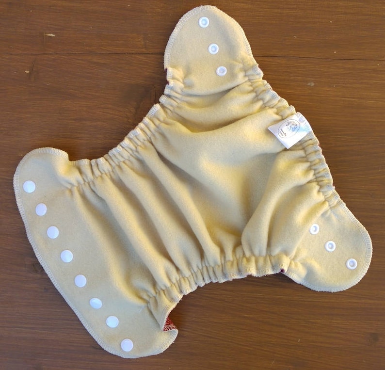 5 Pc Hemp Organic Cotton Cloth Diaper Pack 1pc Merino Wool Etsy