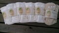 Best cloth diapers 5 pc Hemp organic cotton cloth diaper pack + 1pc merino wool diaper cover / cloth nappy set Handmade Lithuanian / organic