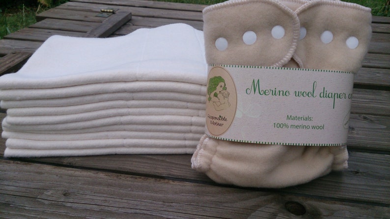 10 pc hemp organic cotton prefold cloth diapers 1 pc | Etsy