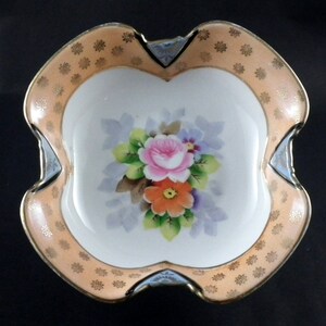 Bol ou plat à noix / plat à bonbons à motif de roses Noritake vintage des années 1920, années 1930 Noritake France image 2