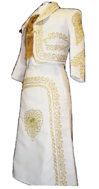 beige mexican dress Traditional Mexican Outfit