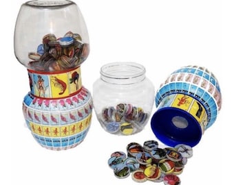 Tombola Authentic Mexican Lottery Bingo Game Hard Plastic 1" Cards 54 Count