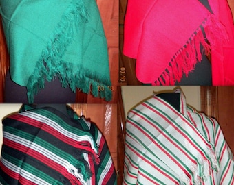 Girls One Size Many Colors Rebozo Wrap Shawl Mexican Manta Folklorico Fiesta