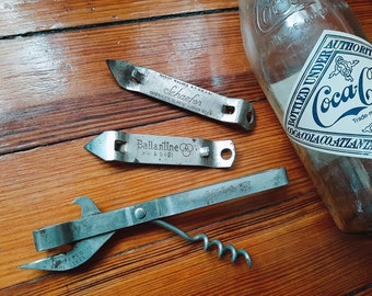 Vintage Bottle Openers Set of 3