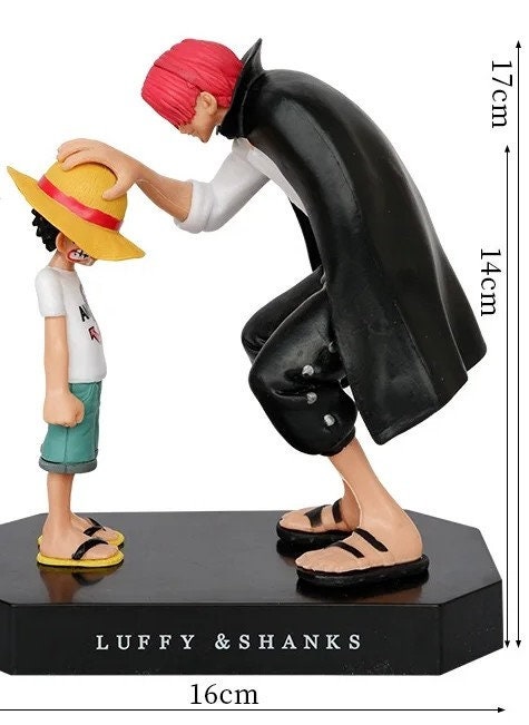 Figurine Shanks et Luffy- One Piece