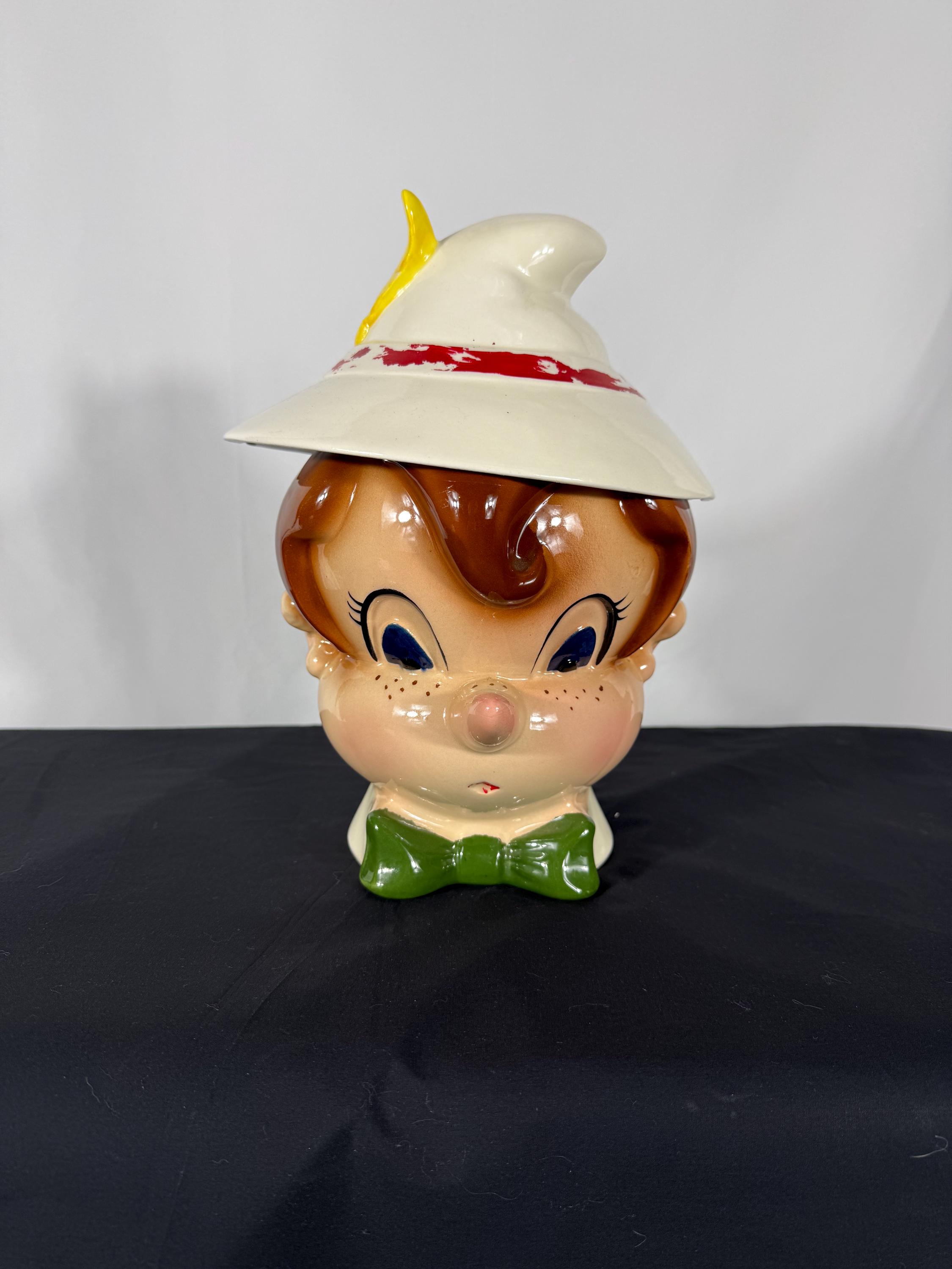 Pinocchio Cookie Jar - Etsy