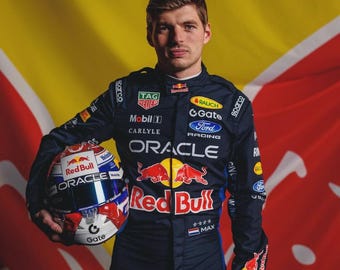Redbull Formula one Racing suit or Costume, F1 replica outfit, Free Personalization Available