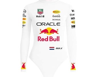 Women’s Formula Racing Bodysuit 2026, Long Sleeve Race Suit Costume, Motorsport Inspired Base Layer