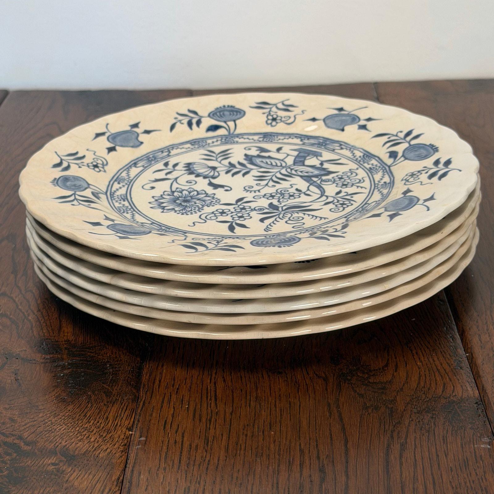 Woods & Sons Blue Dinnerware - Etsy