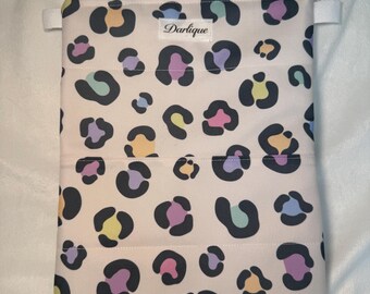 Cute Animal Print Baby Nappy Pouch, Handmade Waterproof Baby Essentials Bag & Wipes Holder