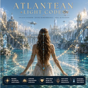 Activation des codes de lumière atlante | Transmission des graines d'étoiles, souvenir quantique