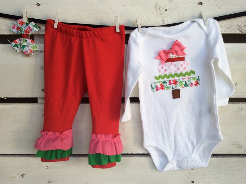 baby girl christmas leggings
