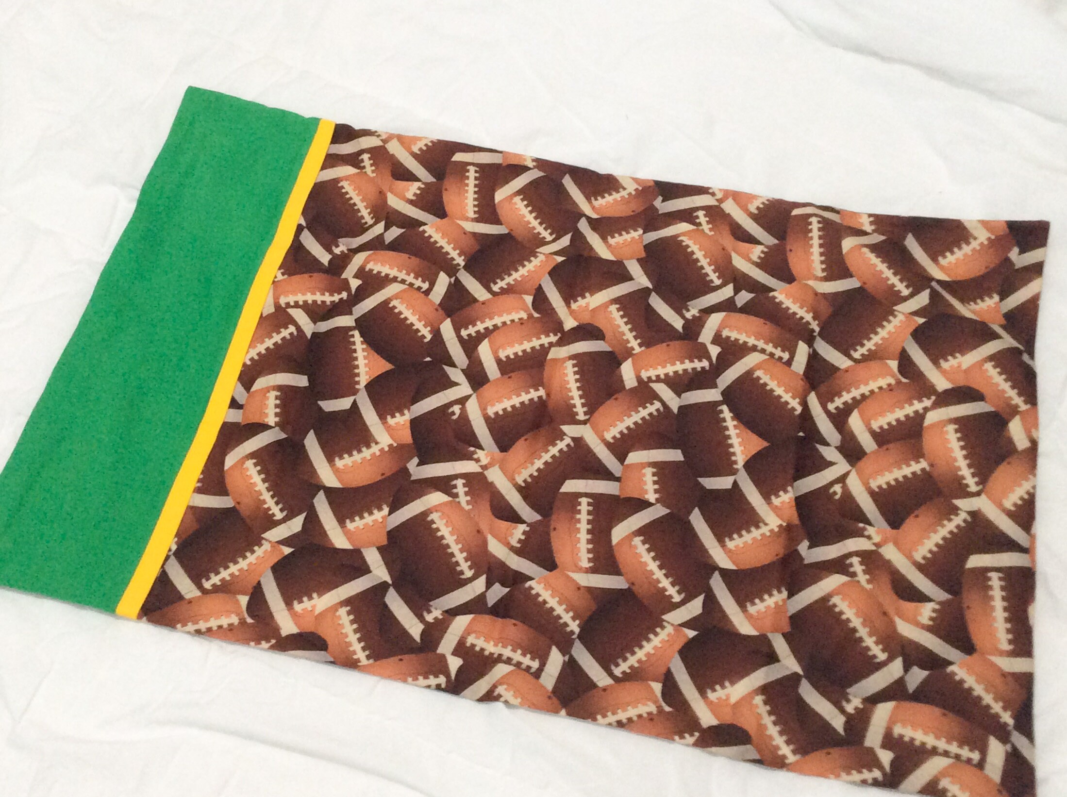 Funda de almohada personalizada de fútbol Simulación de | Etsy