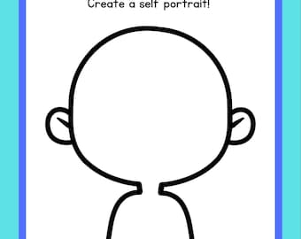 This Is Me | Kids Self Portrait Activity Sheet