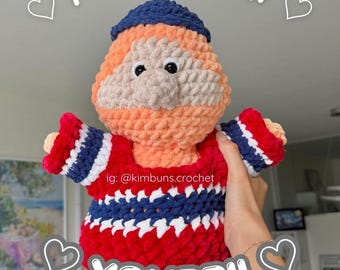 Youppi Crochet Amigurumi Pattern (PDF Download) | Montreal Canadiens Habs Mascot