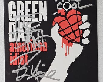 2004 Green Day American Idiot CD - Full Band Signed
