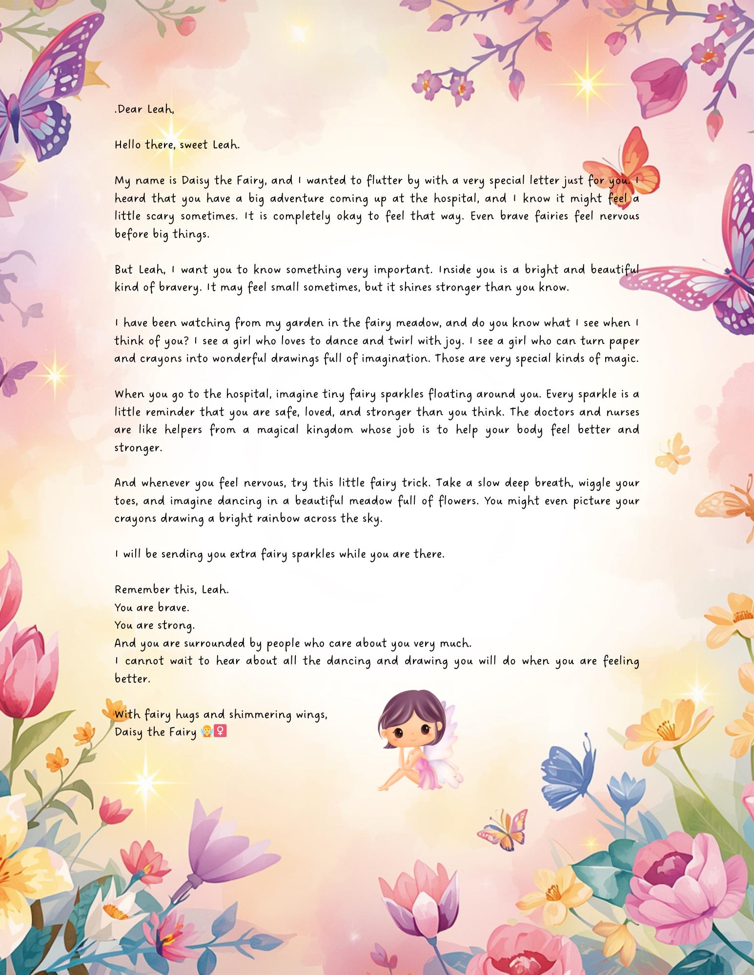 Personalized Confidence Letter for Kids | Magical Encouragement Message ...