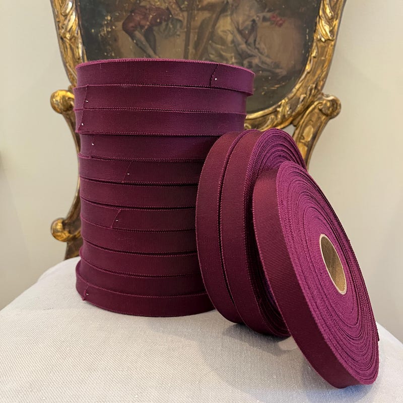 Maroon Ribbons - Etsy