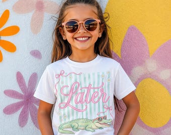 Later Gator Shirt, Funny Teacher Shirt, Cute Alligator Tee, Teacher Graphic Tee, Back to School Shirt, Teacher Life Shirt,