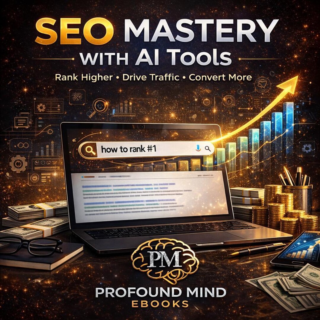 SEO Mastery With AI Tools - Complete Guide Ebook - Etsy