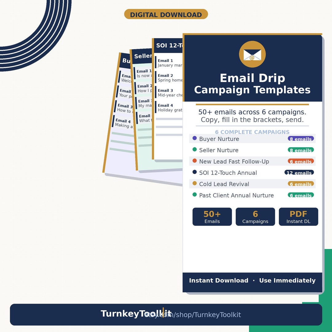 Email Drip Campaign Templates | Real Estate Email Scripts | Agent ...