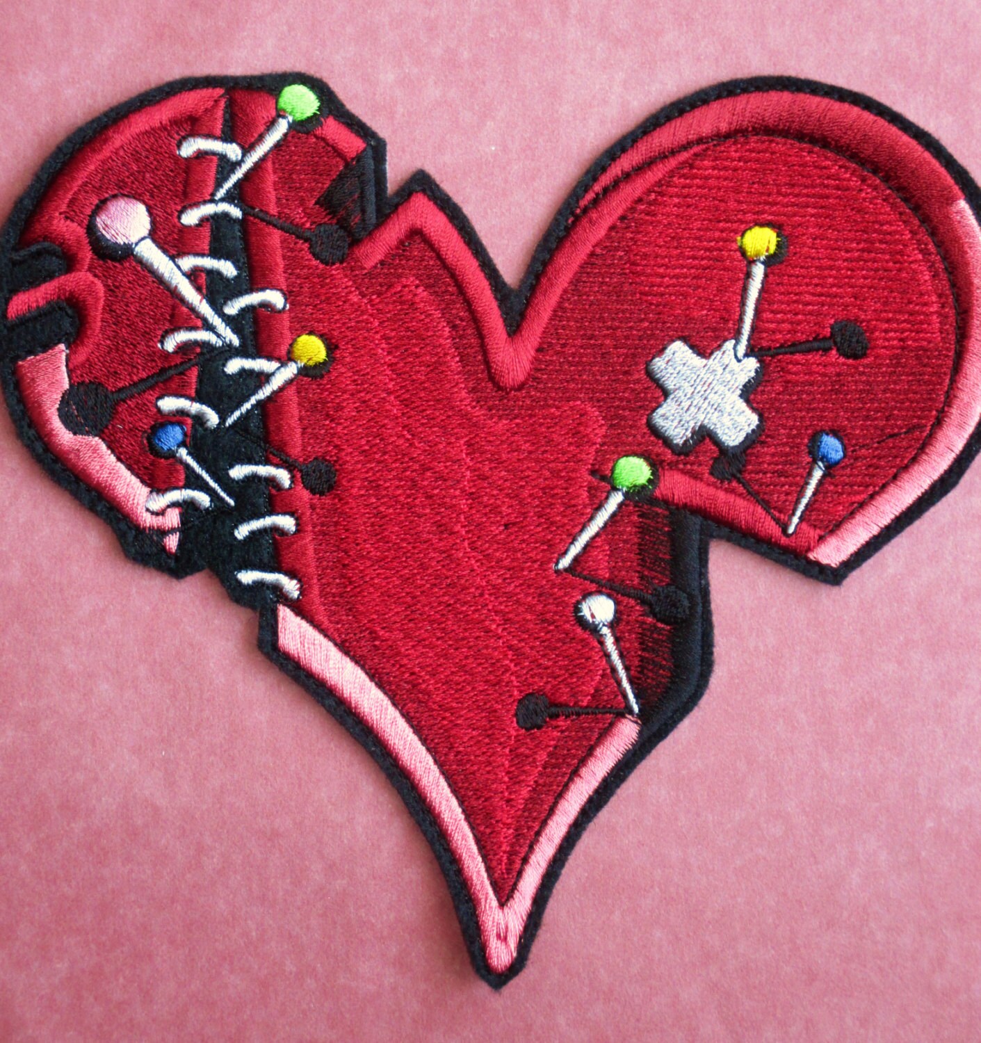 searoomlynn Heart embroideryパッドinアメスリタンク Heart embroideryパッドinアメスリタンク
