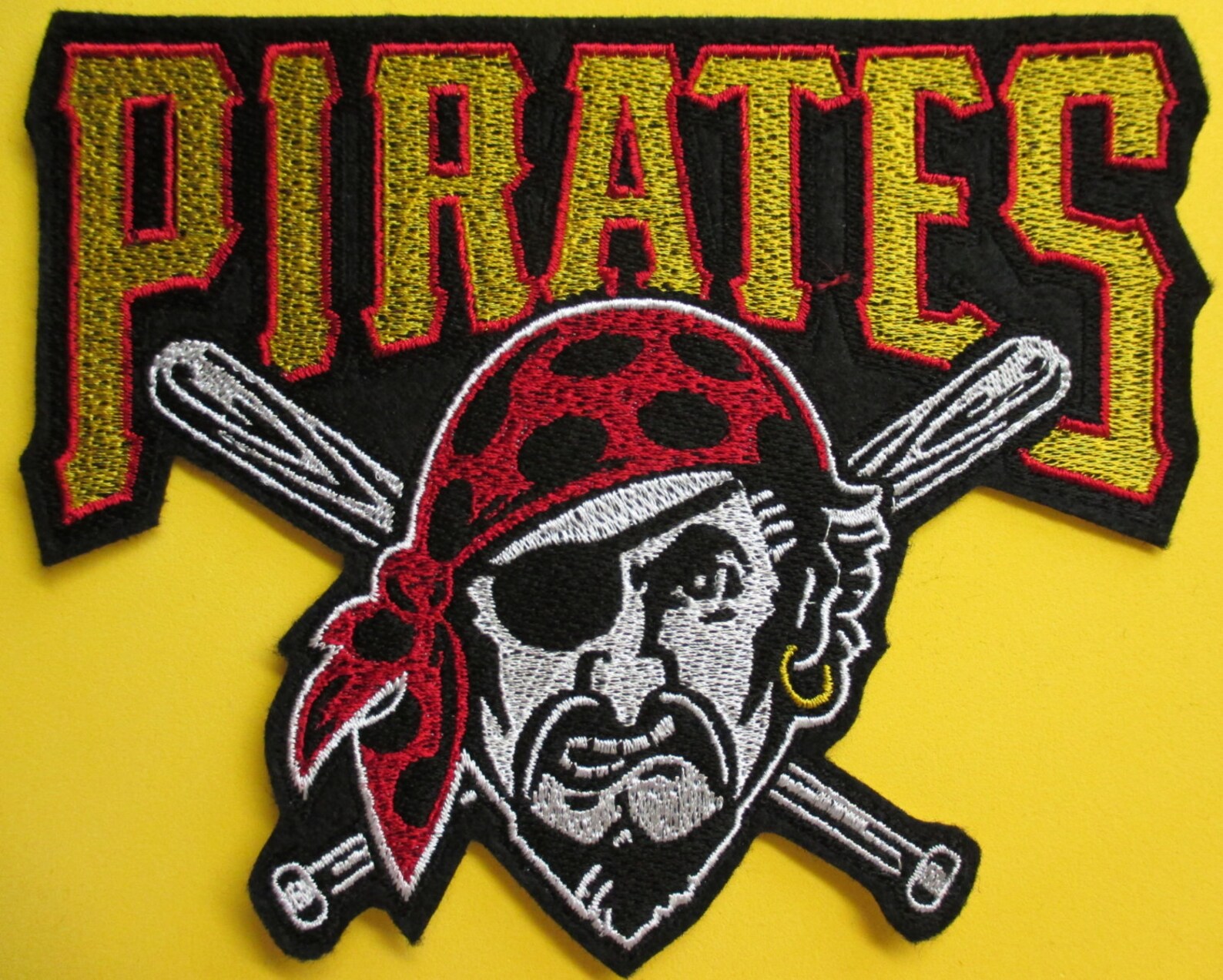 Extra Large Embroidered Pirates Iron on Applique Patch Etsy