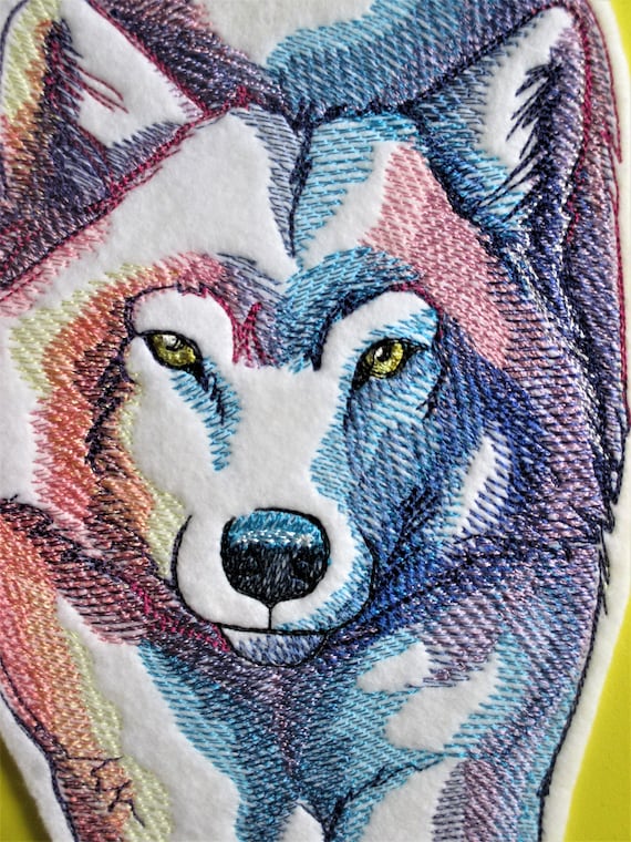 Wolf jacket deals patch