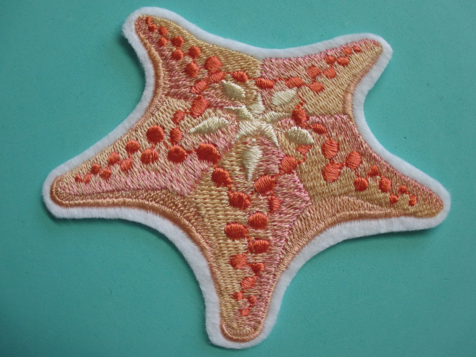 Set of 3 Embroidered Seashell Appliques Sunsational Etsy