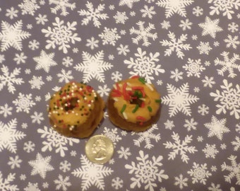 Christmas Dog Doughnuts