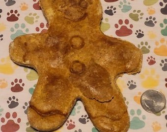 Large Gingerbread Dog Cookie