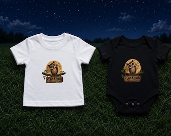 I Am A Hoot Owl Baby Onesie – Woodland Moon Graphic Toddler Top