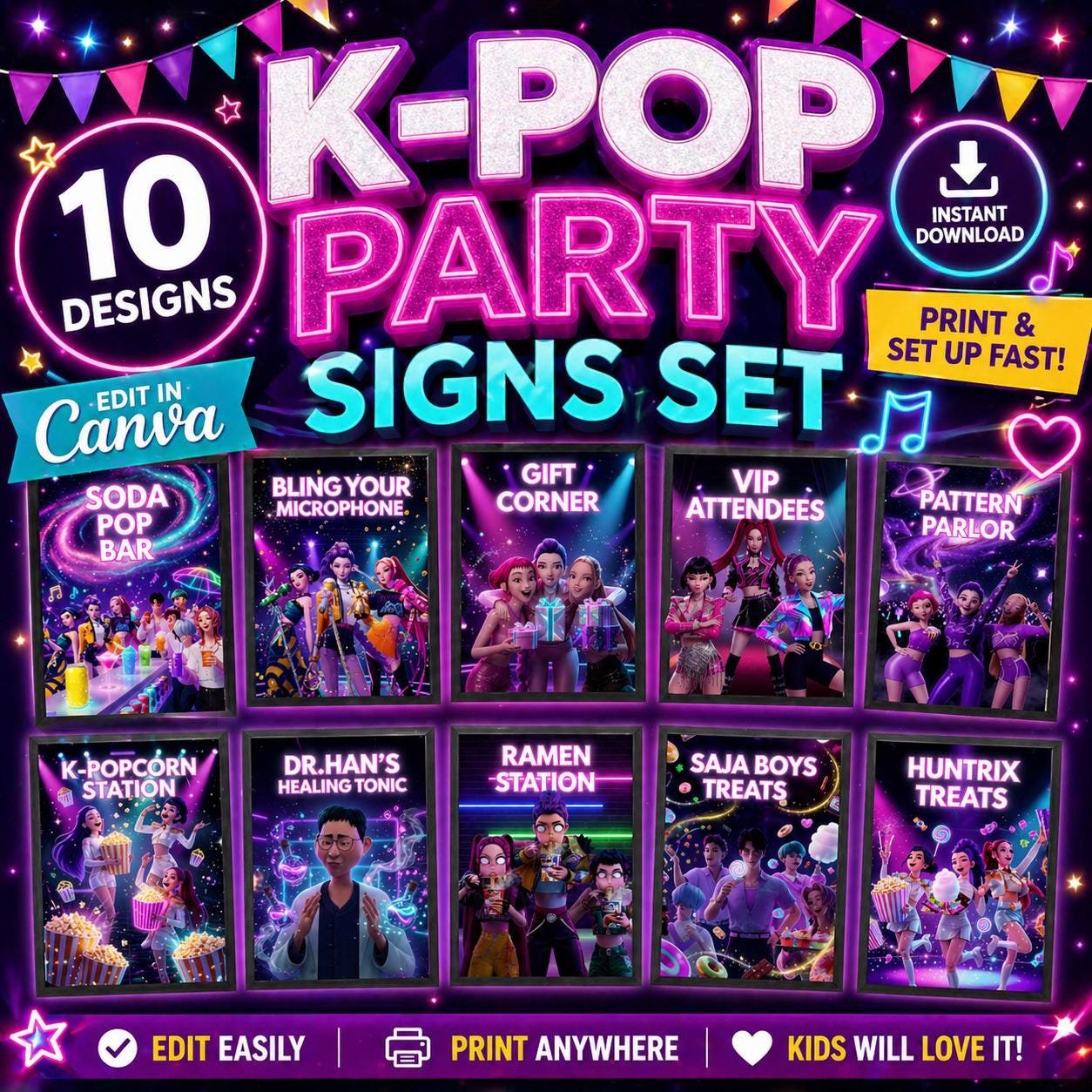 Kpop neon sign - Etsy 日本