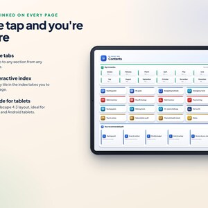 Digital Budget Planner with Excel Spreadsheet | Debt, Savings & Net Worth Tracker | GoodNotes imagen 6