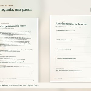 Mental Load Journal in Spanish | When My Mind Won't Stop | Guided Self-Care Journal | Printable and Digital PDF image 2