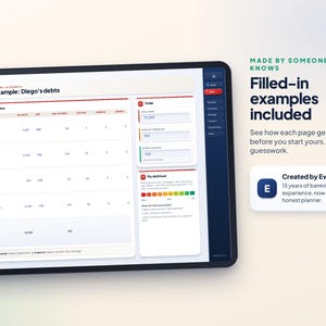 Debt Payoff Planner for GoodNotes | Snowball and Avalanche Method | Digital Debt Tracker imagen 6