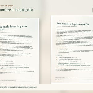 Mental Load Journal in Spanish | When My Mind Won't Stop | Guided Self-Care Journal | Printable and Digital PDF image 3