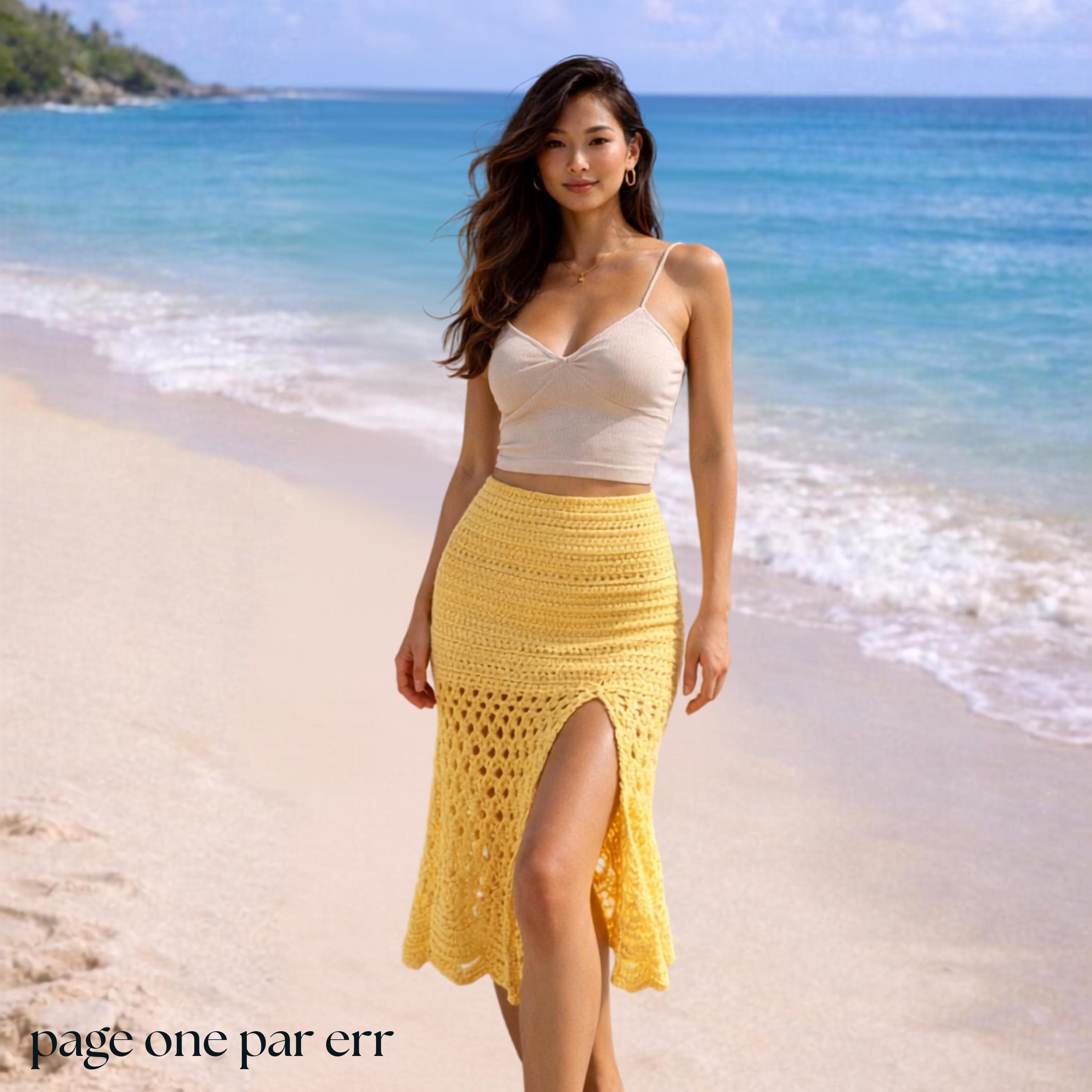 22 Maxi Skirt Crochet Patterns to Make for Summer, Festivals, and Beyond 20 Model Crochet Skirt