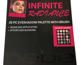 bebe infinite Radianes 20 PC EYESHADOW/ 3 piece hand cream collection