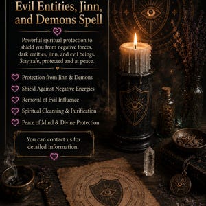 Ritual for Protection Against Evil Entities: Protection from Evil, Energy Protection, Spiritual Cleansing, Spiritual Purification