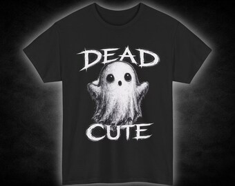Spooky Ghost Graphic Tee | Halloween Gothic Shirt