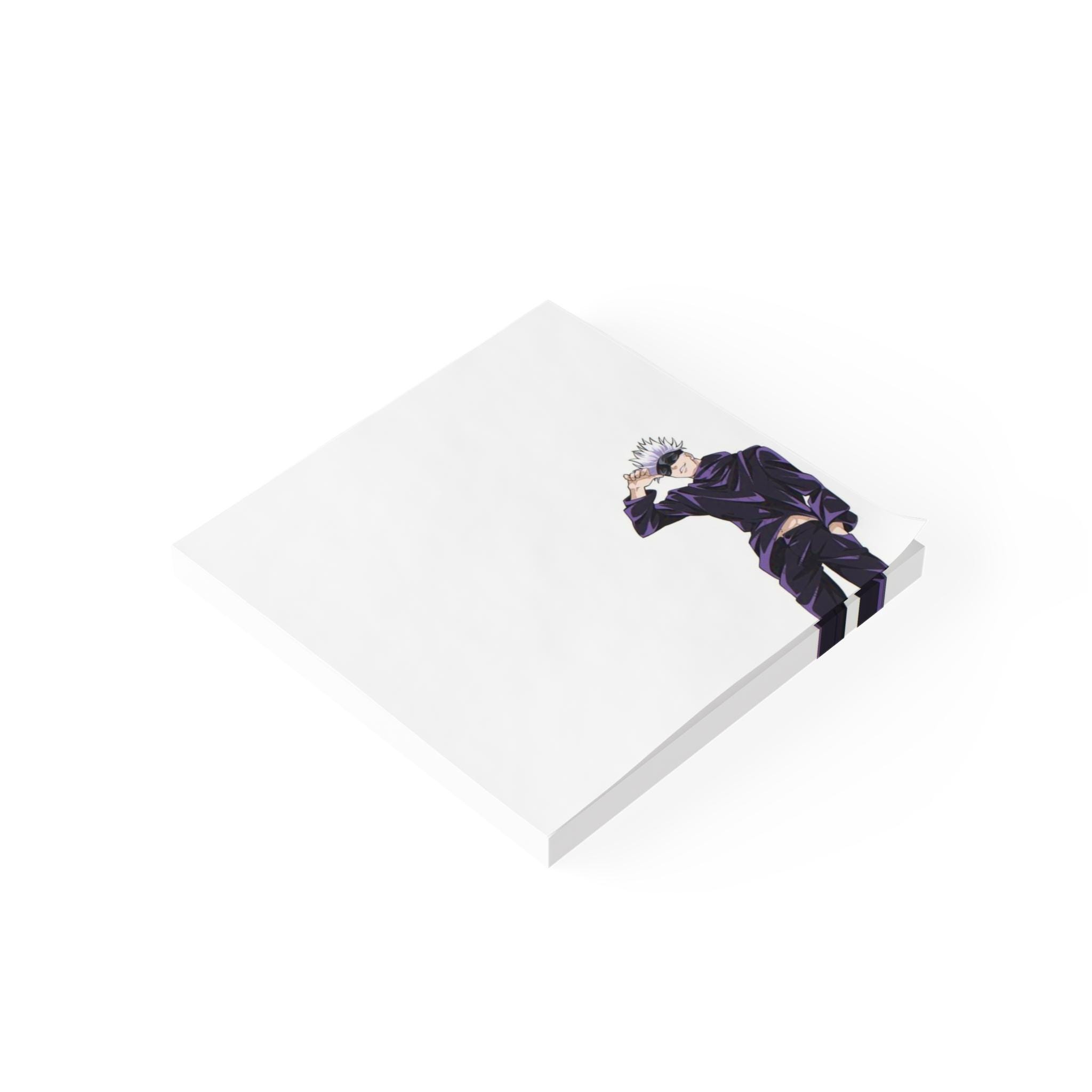 Jujutsu Kaisen Satoru Gojo Anime Charakter Sticky Notes | Quadratischer ...